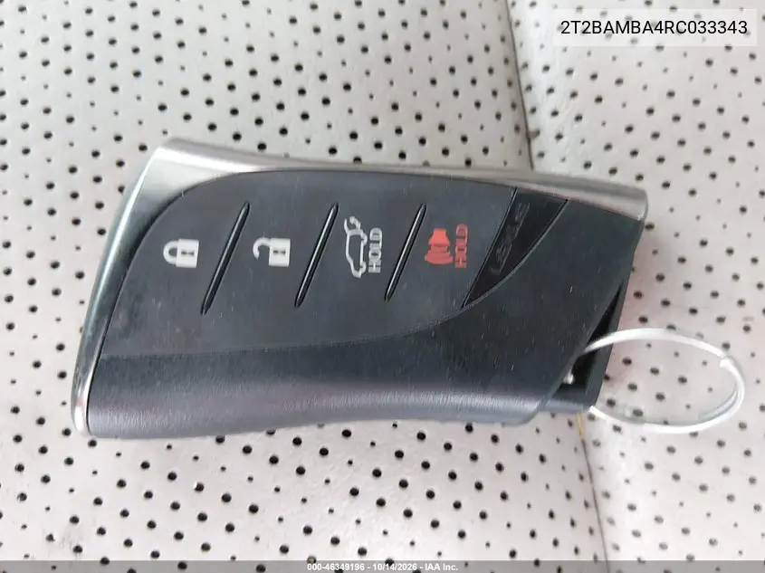2024 LEXUS RX VIN 2T2BAMBA4RC033343 — фото 11