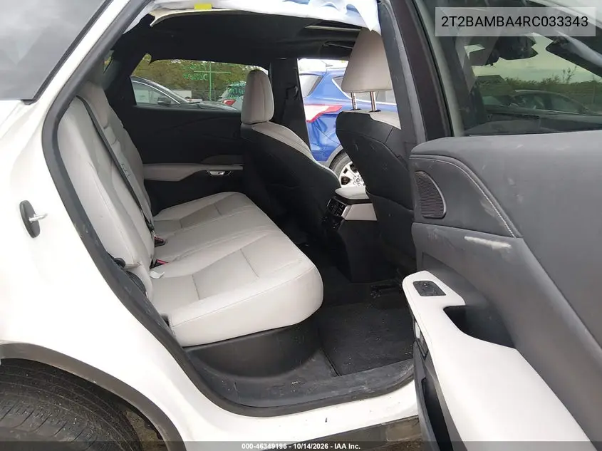 2024 LEXUS RX VIN 2T2BAMBA4RC033343 — фото 8