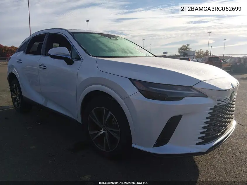 LEXUS RX 2024, VIN 2T2BAMCA3RC062699