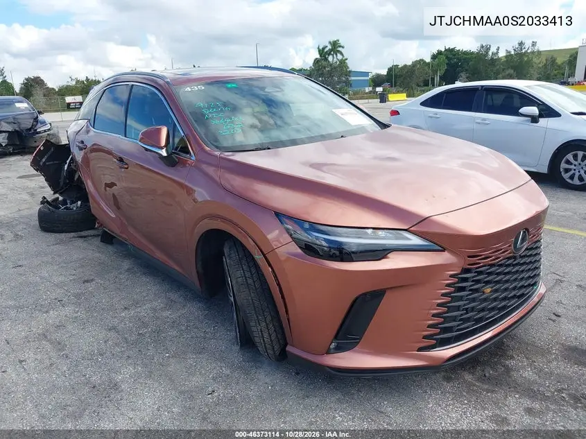 LEXUS RX 2025, VIN JTJCHMAA0S2033413