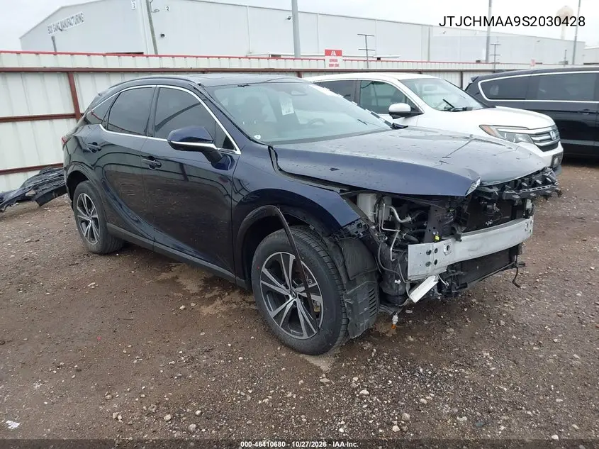 LEXUS RX 2025, VIN JTJCHMAA9S2030428
