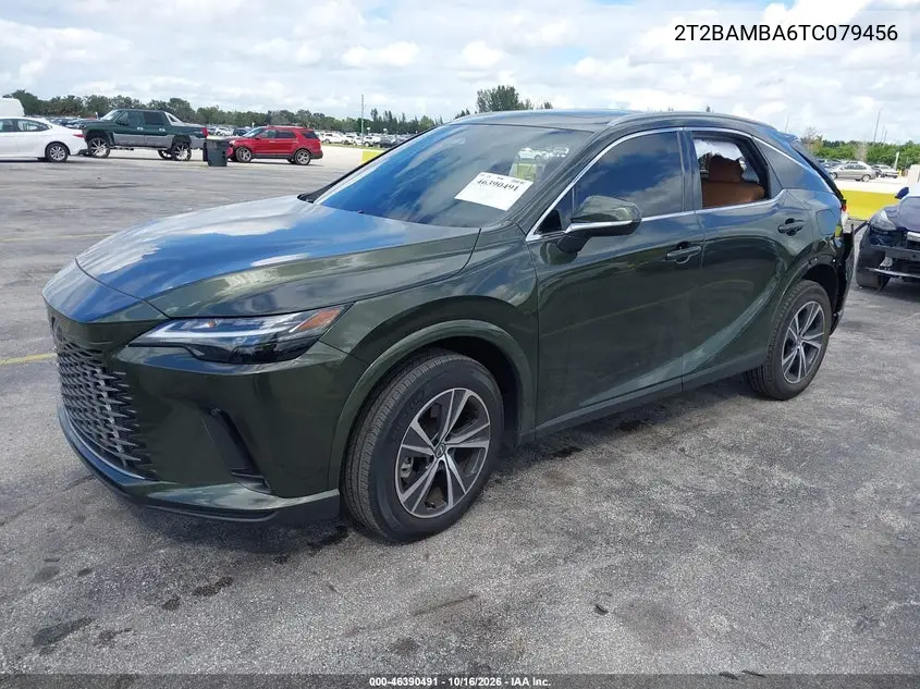 2026 LEXUS RX VIN 2T2BAMBA6TC079456 — фото 2