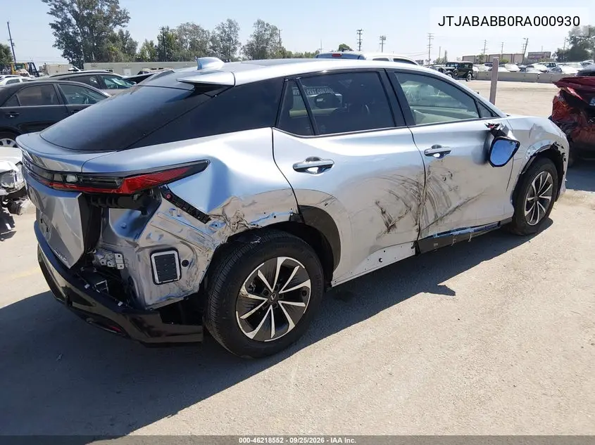 2024 LEXUS RZ VIN JTJABABB0RA000930 — фото 4