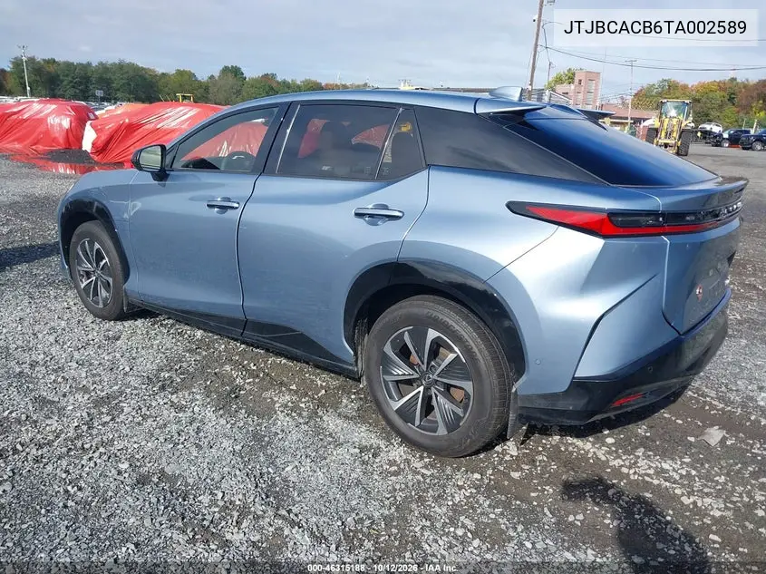 2026 LEXUS RZ VIN JTJBCACB6TA002589 — фото 3