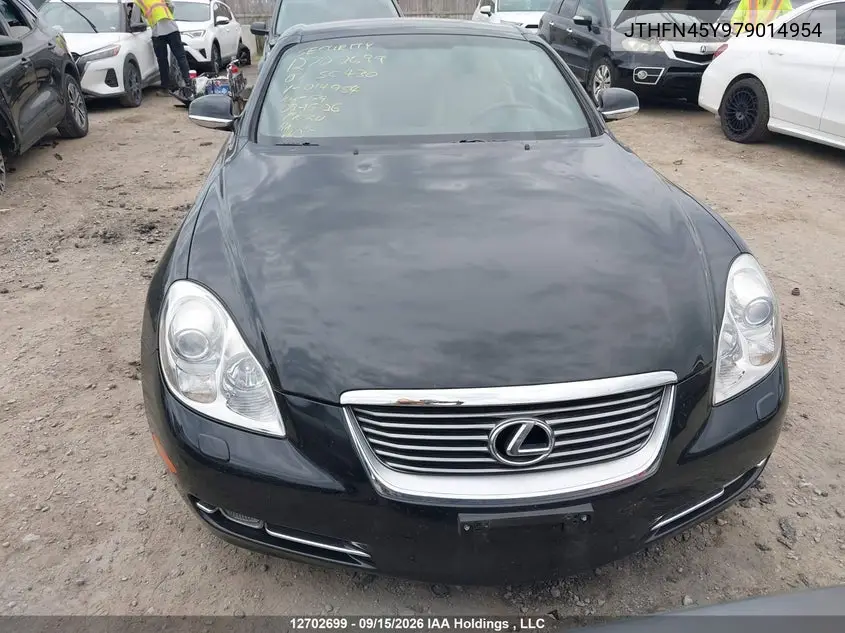 2007 LEXUS SC VIN JTHFN45Y979014954 — фото 12