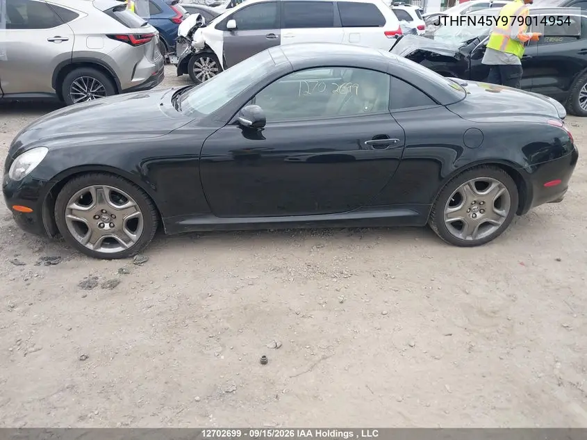 2007 LEXUS SC VIN JTHFN45Y979014954 — фото 14