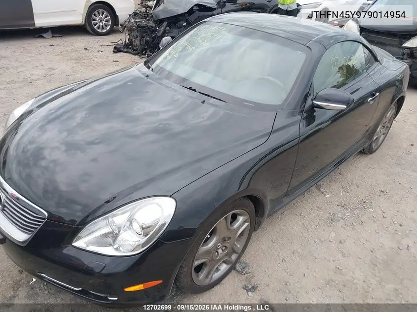 2007 LEXUS SC VIN JTHFN45Y979014954 — фото 6