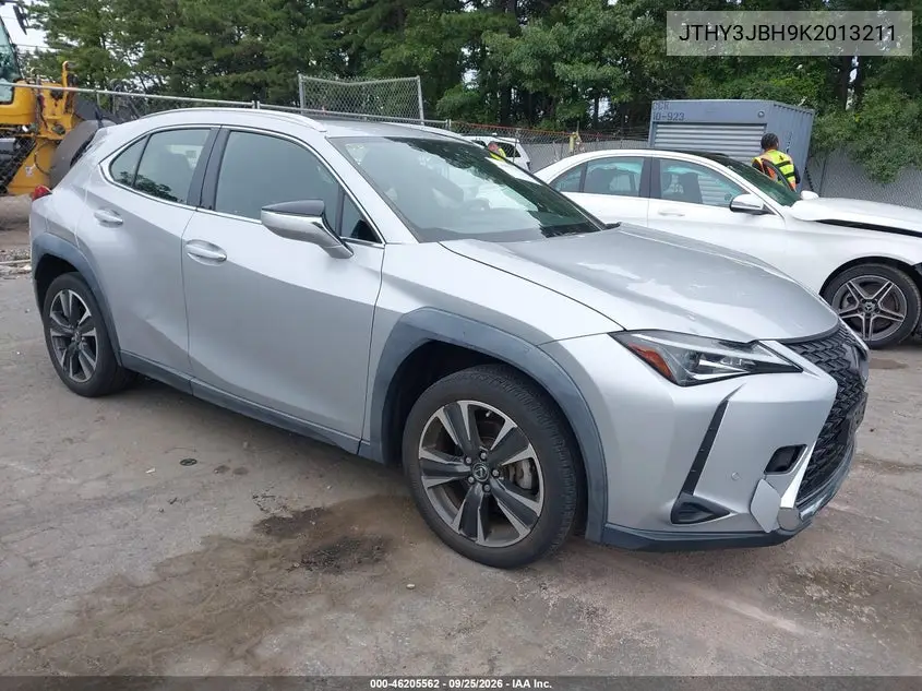 LEXUS UX 2019, VIN JTHY3JBH9K2013211