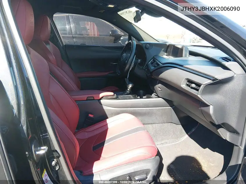 2019 LEXUS UX VIN JTHY3JBHXK2006090 — фото 5