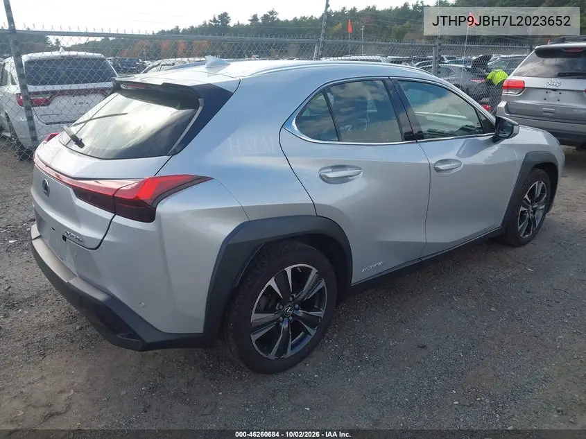 2020 LEXUS UX VIN JTHP9JBH7L2023652 — фото 4