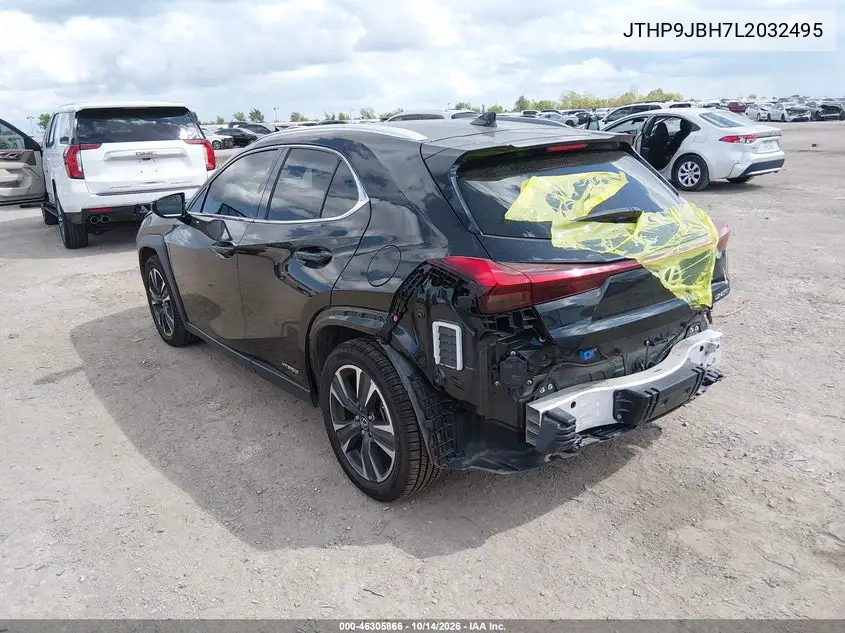 2020 LEXUS UX VIN JTHP9JBH7L2032495 — фото 3
