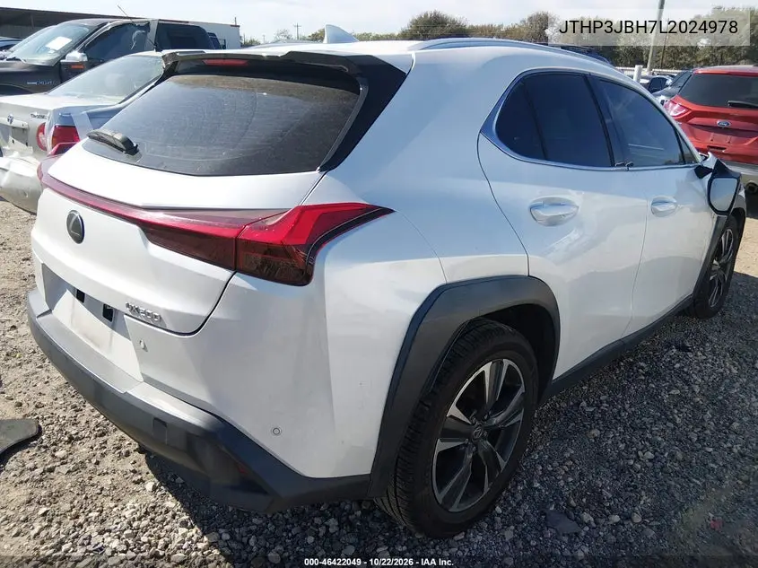 2020 LEXUS UX VIN JTHP3JBH7L2024978 — фото 4