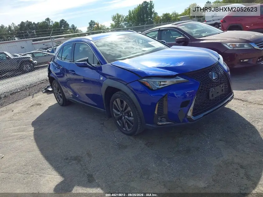 LEXUS UX 2021, VIN JTHR9JBHXM2052623