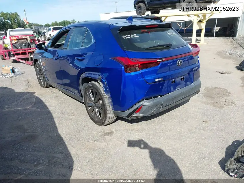 2021 LEXUS UX VIN JTHR9JBHXM2052623 — фото 3
