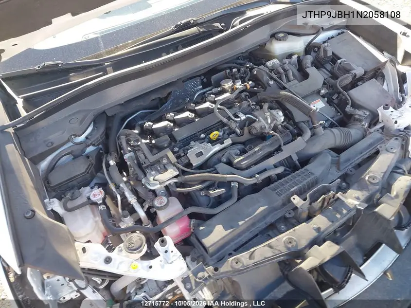 2022 LEXUS UX VIN JTHP9JBH1N2058108 — фото 10