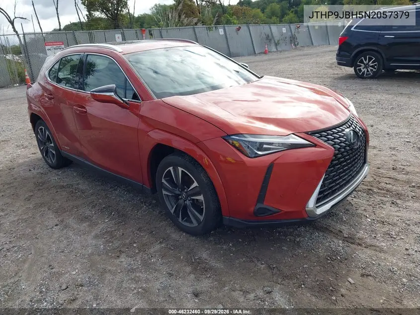 LEXUS UX 2022, VIN JTHP9JBH5N2057379