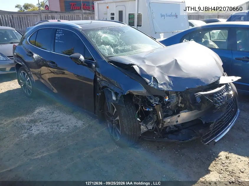 LEXUS UX 2023, VIN JTHL9JBH4P2070660