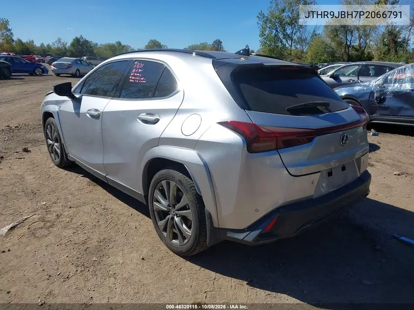 2023 LEXUS UX VIN JTHR9JBH7P2066791 — фото 3