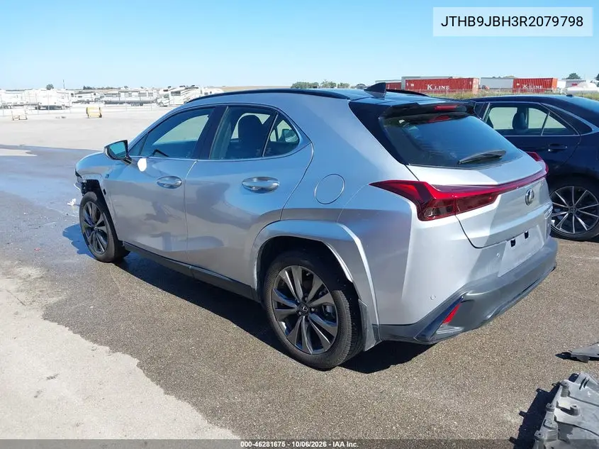 2024 LEXUS UX VIN JTHB9JBH3R2079798 — фото 3