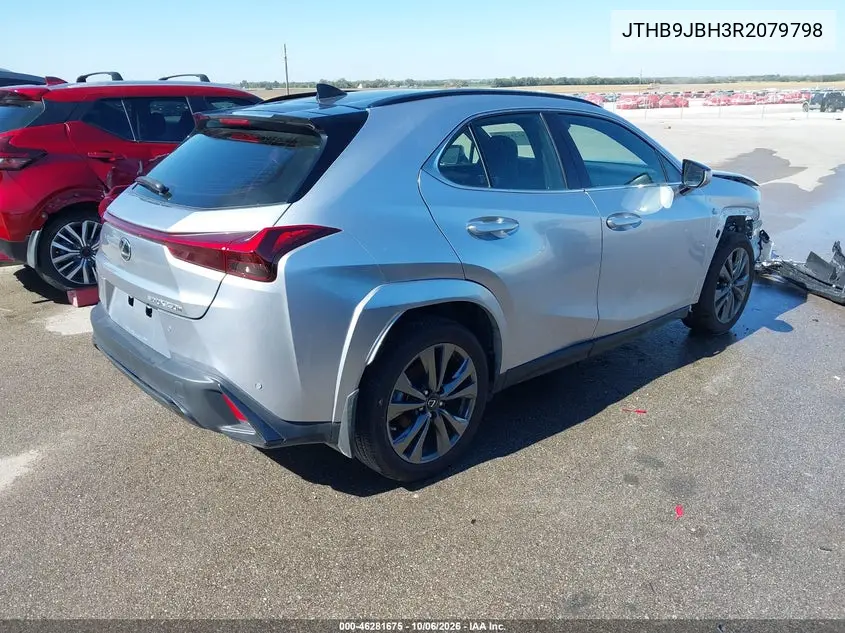 2024 LEXUS UX VIN JTHB9JBH3R2079798 — фото 4