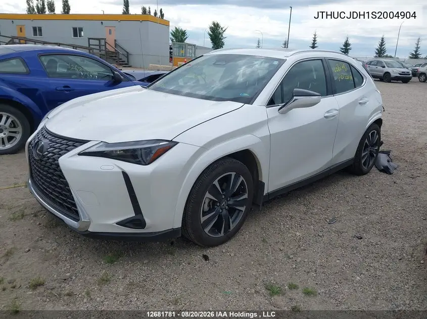 2025 LEXUS UX VIN JTHUCJDH1S2004904 — фото 2