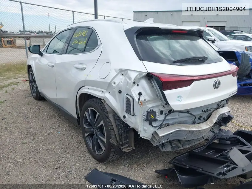 2025 LEXUS UX VIN JTHUCJDH1S2004904 — фото 3