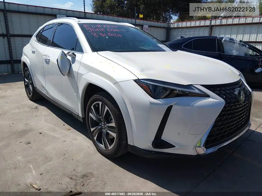 LEXUS UX 2025, VIN JTHYBJAH6S2022128
