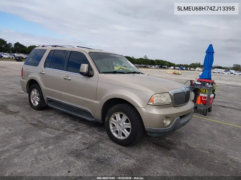 LINCOLN AVIATOR 2004, VIN 5LMEU68H74ZJ13395