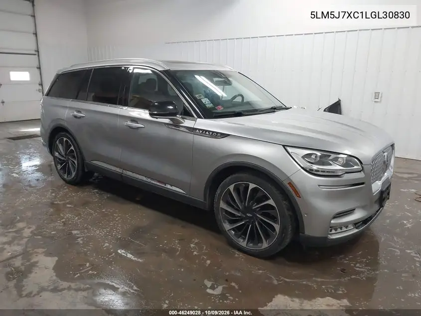 LINCOLN AVIATOR 2020, VIN 5LM5J7XC1LGL30830