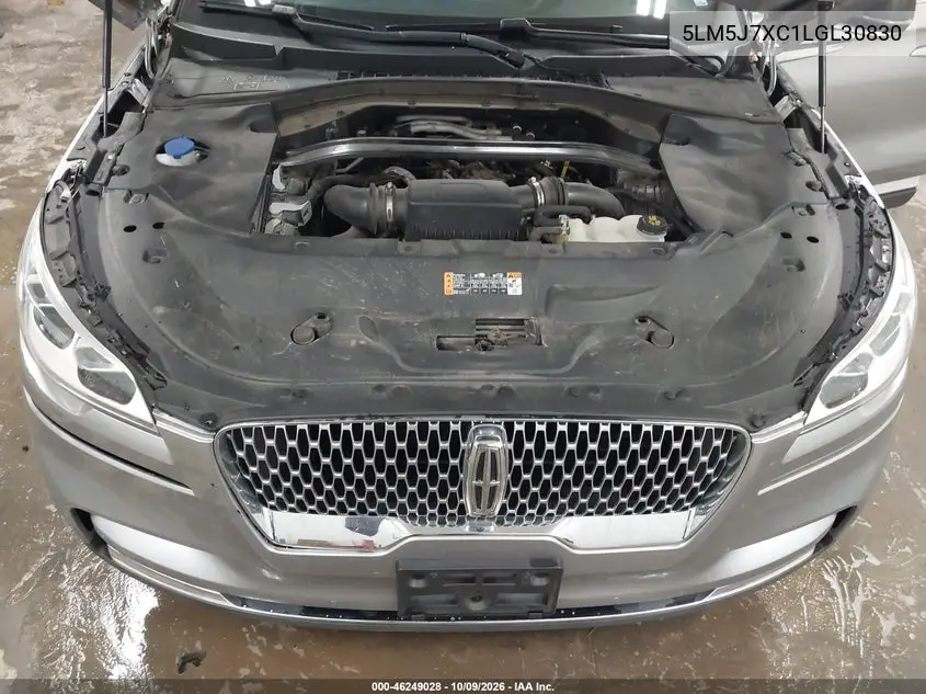 2020 LINCOLN AVIATOR VIN 5LM5J7XC1LGL30830 — фото 10