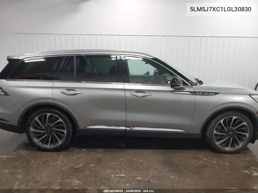 2020 LINCOLN AVIATOR VIN 5LM5J7XC1LGL30830 — фото 13