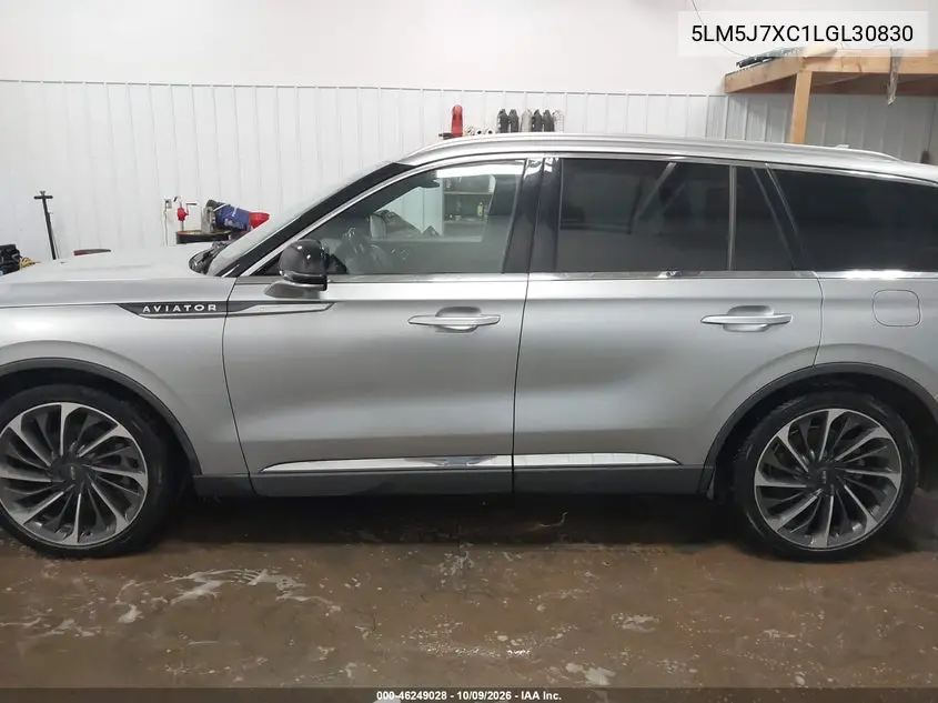2020 LINCOLN AVIATOR VIN 5LM5J7XC1LGL30830 — фото 14
