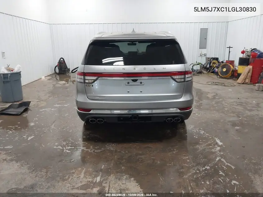 2020 LINCOLN AVIATOR VIN 5LM5J7XC1LGL30830 — фото 16