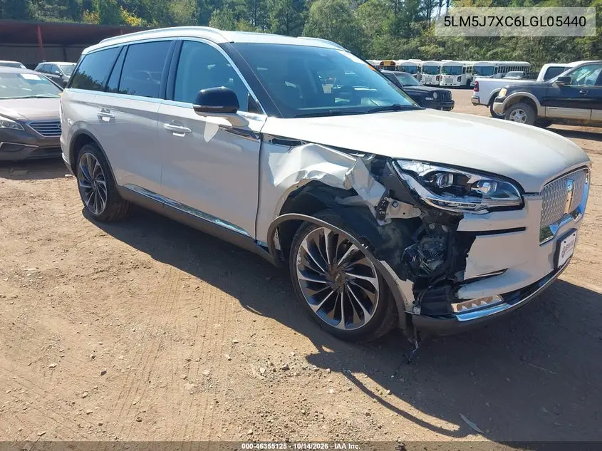 LINCOLN AVIATOR 2020, VIN 5LM5J7XC6LGL05440