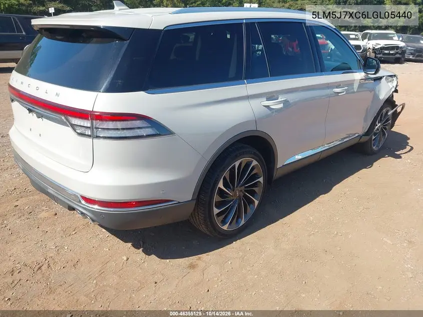 2020 LINCOLN AVIATOR VIN 5LM5J7XC6LGL05440 — фото 4