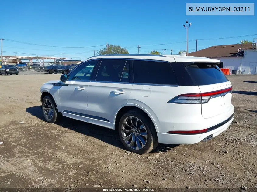 2023 LINCOLN AVIATOR VIN 5LMYJ8XY3PNL03211 — фото 3