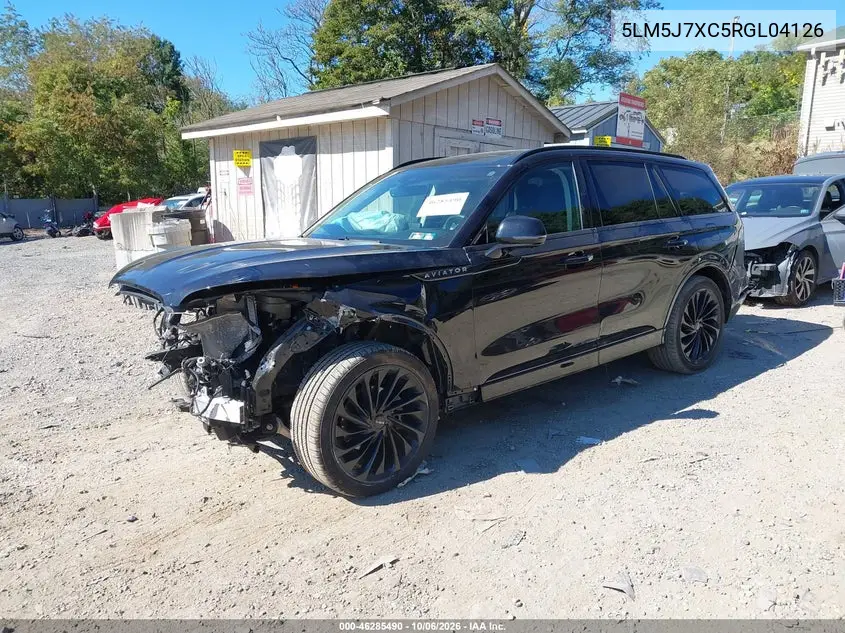 2024 LINCOLN AVIATOR VIN 5LM5J7XC5RGL04126 — фото 2