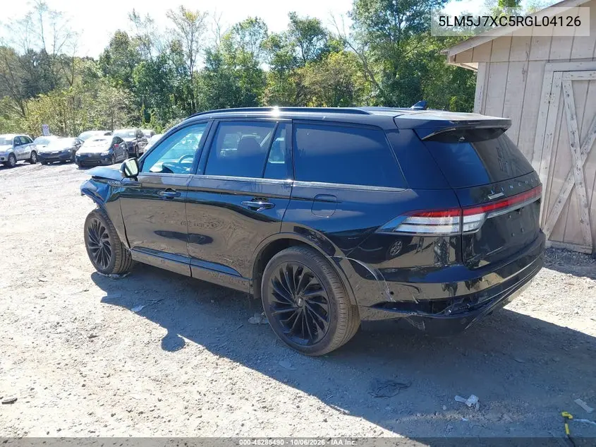 2024 LINCOLN AVIATOR VIN 5LM5J7XC5RGL04126 — фото 3