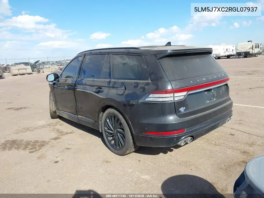 2024 LINCOLN AVIATOR VIN 5LM5J7XC2RGL07937 — фото 3