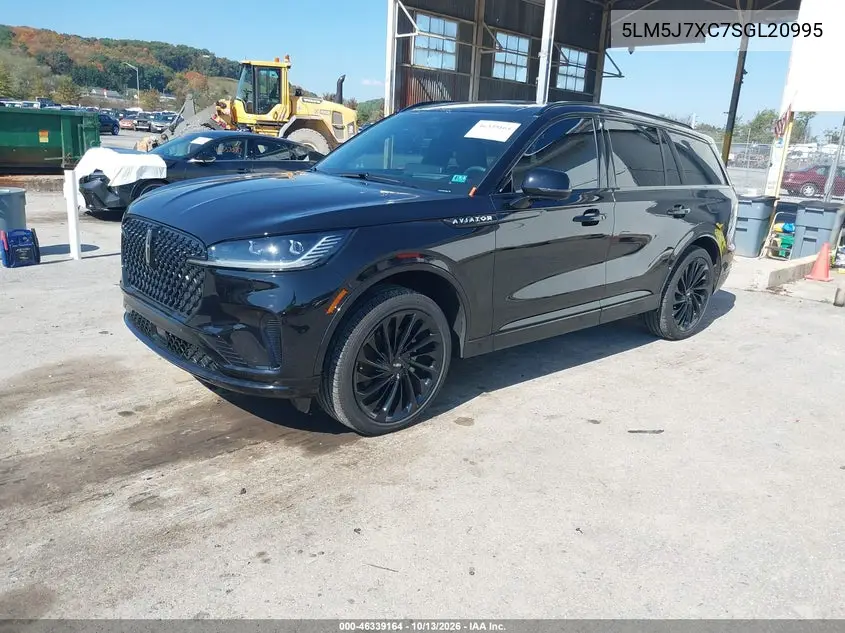 2025 LINCOLN AVIATOR VIN 5LM5J7XC7SGL20995 — фото 2
