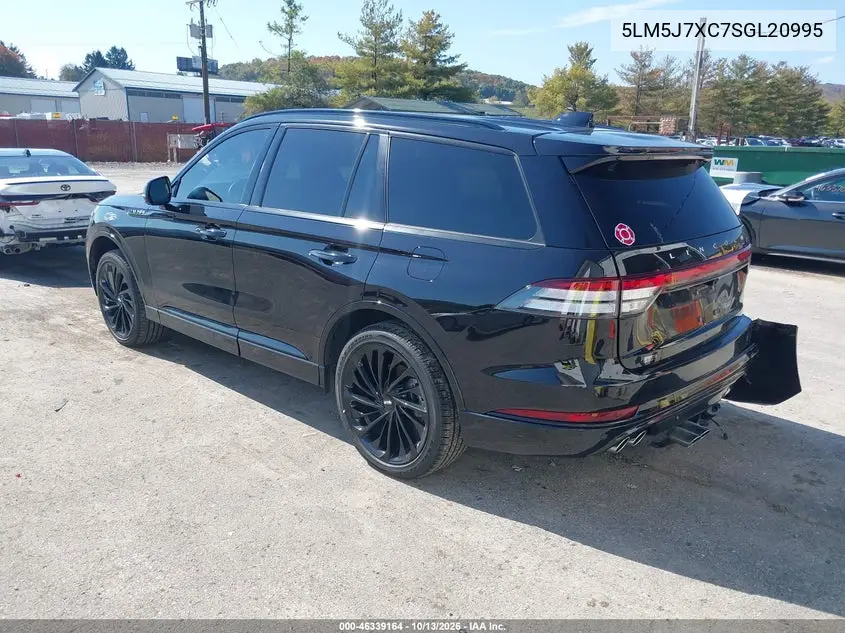 2025 LINCOLN AVIATOR VIN 5LM5J7XC7SGL20995 — фото 3