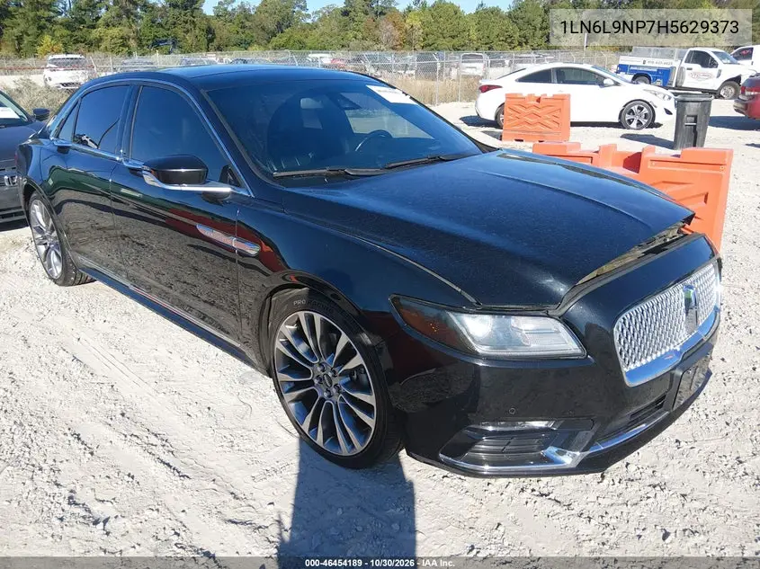 LINCOLN CONTINENTAL 2017, VIN 1LN6L9NP7H5629373
