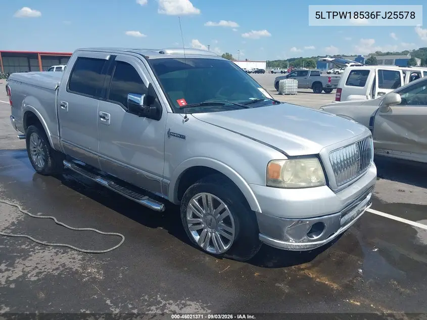 LINCOLN MARK LT 2006, VIN 5LTPW18536FJ25578