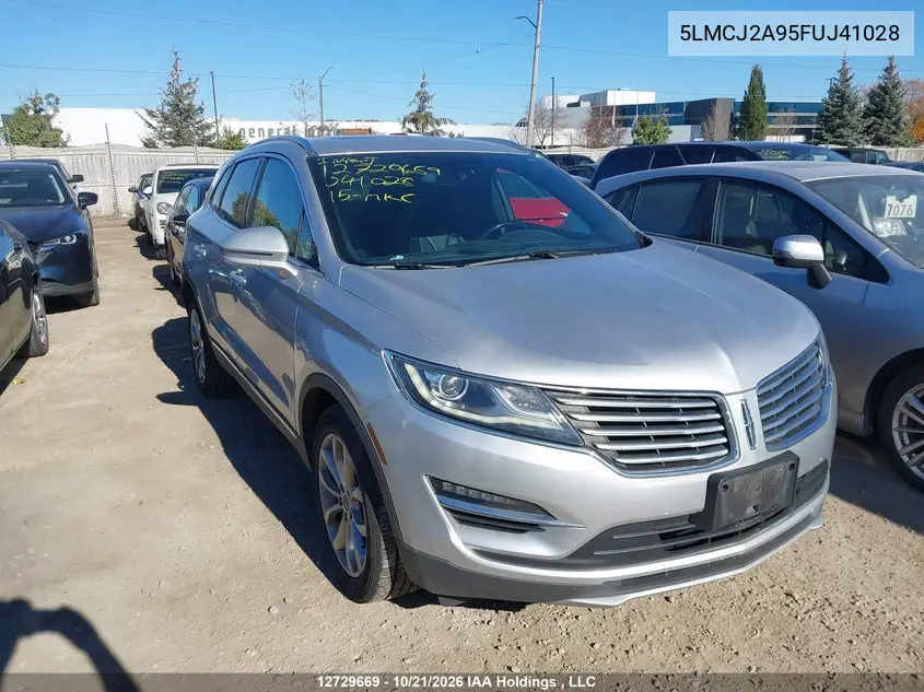 LINCOLN MKC 2015, VIN 5LMCJ2A95FUJ41028