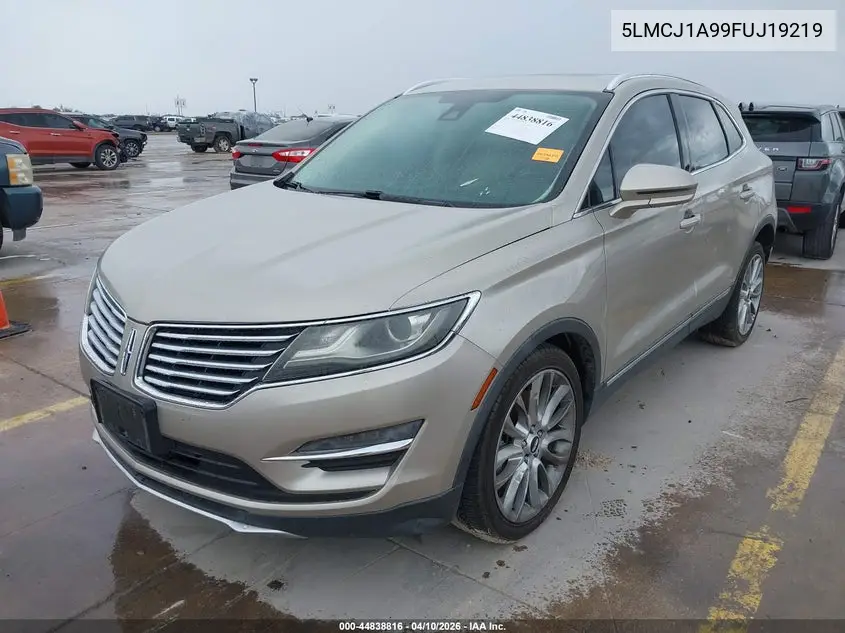 2015 LINCOLN MKC VIN 5LMCJ1A99FUJ19219 — фото 2