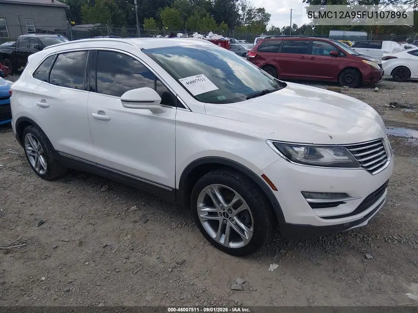 2015 LINCOLN MKC VIN 5LMCJ2A95FUJ07896 — фото 4