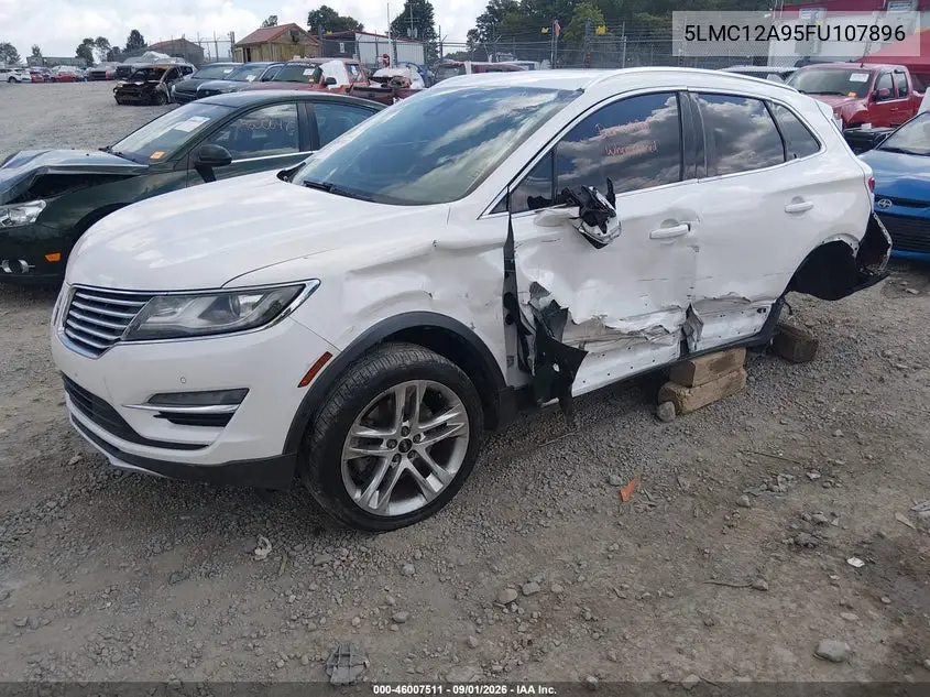 2015 LINCOLN MKC VIN 5LMCJ2A95FUJ07896 — фото 5