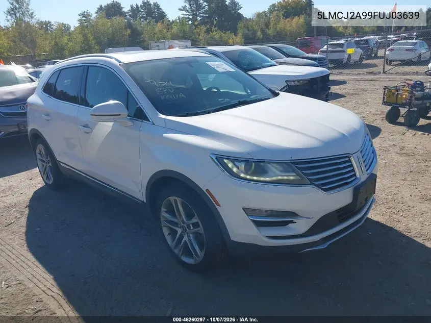 LINCOLN MKC 2015, VIN 5LMCJ2A99FUJ03639