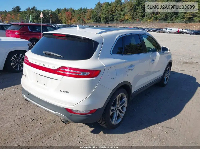 2015 LINCOLN MKC VIN 5LMCJ2A99FUJ03639 — фото 4