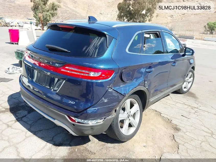 2017 LINCOLN MKC VIN 5LMCJ1C98HUL33828 — фото 4